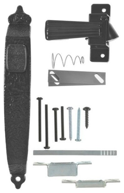 Wright Products™ VC333BL Colonial Tie-Down Push Button Door Latch, Black