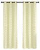 Willow Thermal Blackout Curtains, Set of 2, Ivory, 84"x108"