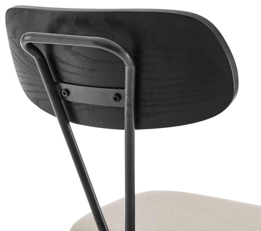Elise Dining Side Chair, Magnolia Cream, Fabric