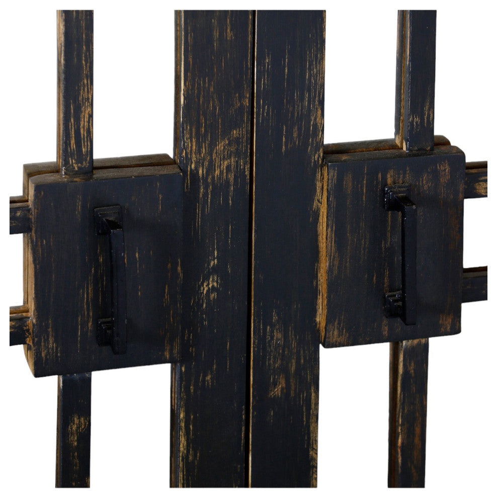 Rourke Sideboard Four Mirrored Doors Mango Wood