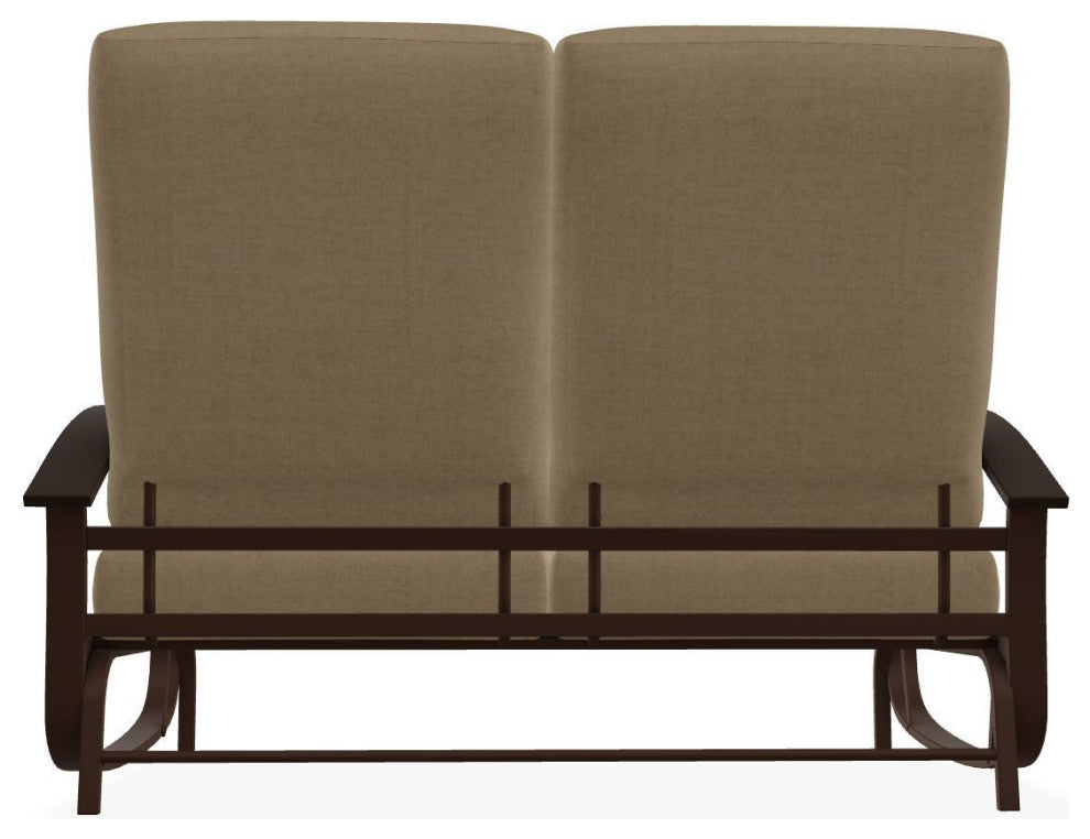 Belle Isle Cushion Deep Seating 2-Seat Glider, Wren/Kona