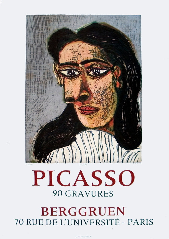 Pablo Picasso, Portrait of Dora Maar, 1971