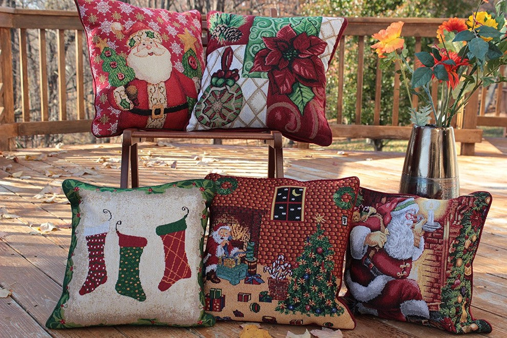 Tache Last Minute Preparations Decorative Cushion Throw Pillow Cover, 16"x16"