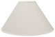 32201 Hardback Empire Shape Spider Lamp Shade, Off White, 19" wide, 6"x19"x12"