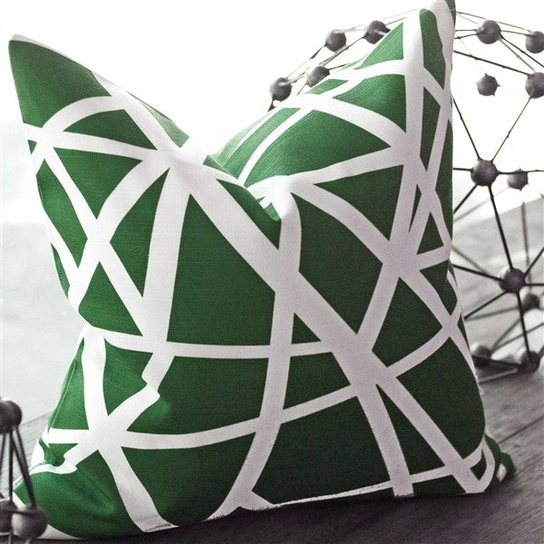 Pillow Decor - Bird's Nest Green Throw Pillow 20X20