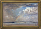Eugene-Louis Boudin Norman Beach Arcenciel Framed Premium Canvas Print, 16"x24"