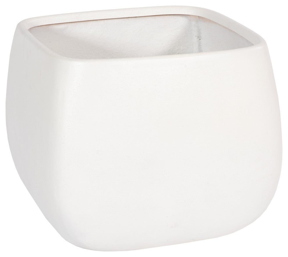 Ampere Planter, White, Large