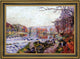 Armand Guillaumin The Valley of The Creuse Framed Premium Canvas Print, 16"x24"