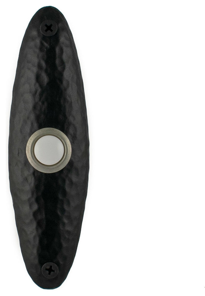 Hammered Doorell, Handmade Luxury Hardware, Wrought Iron