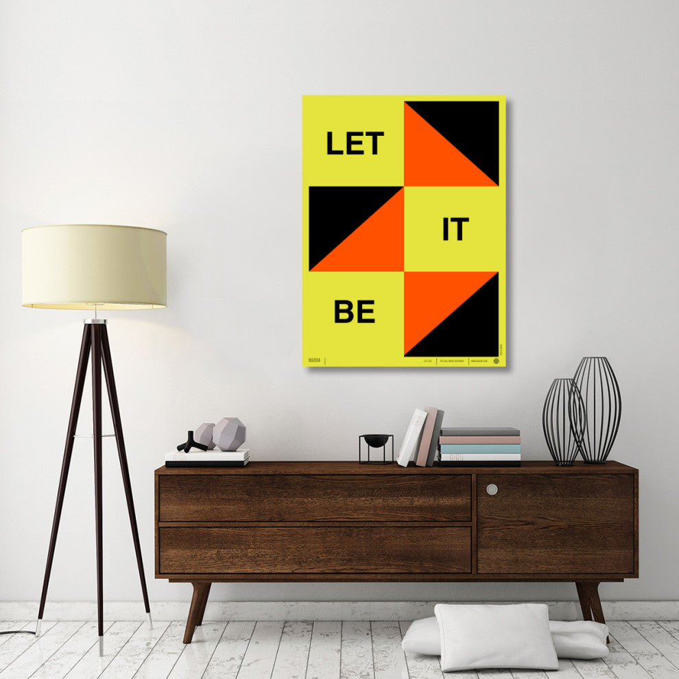 "Let It Be" Poster Fine Art Print