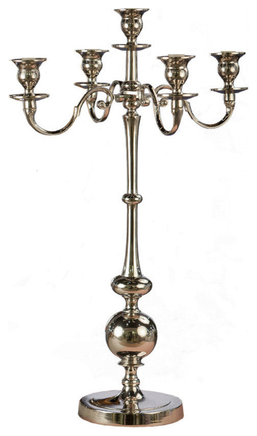 Candlestand 5-Lite, Nickel