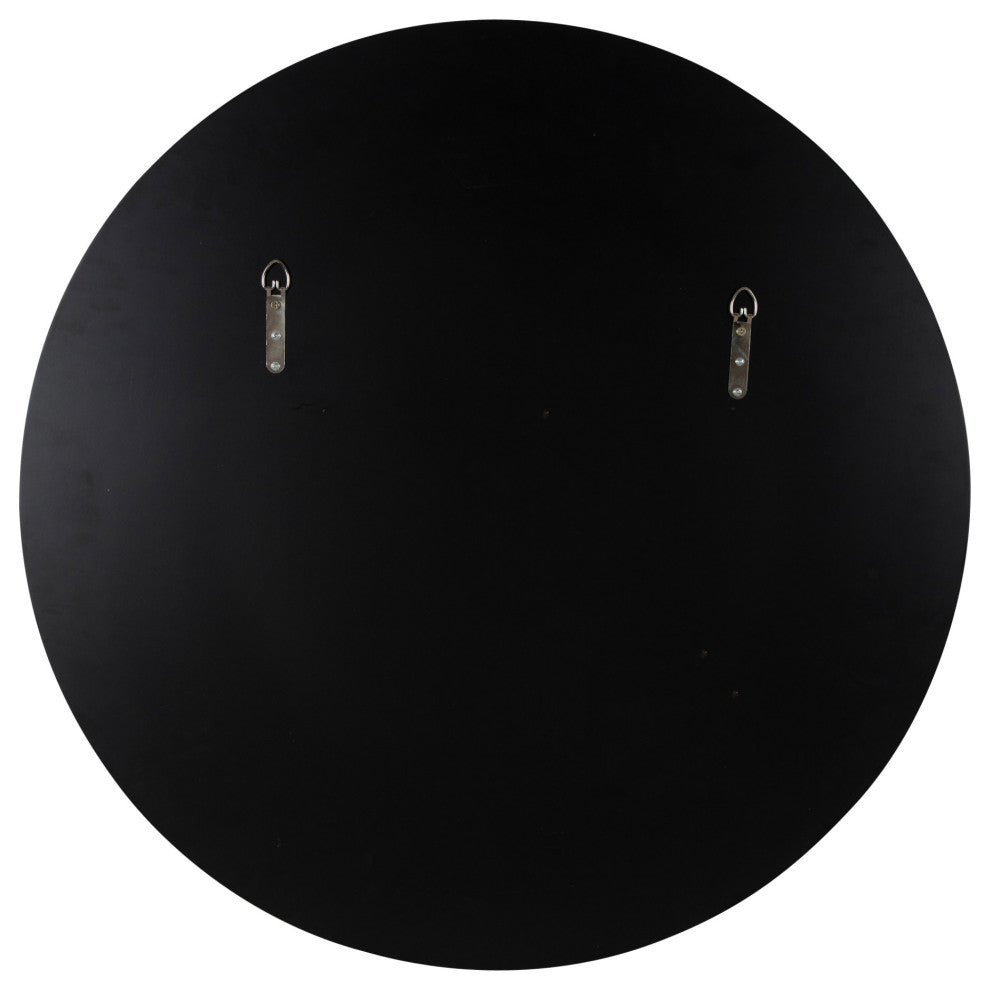 Caskill Round Framed Wall Mirror, Bronze 30 Diameter