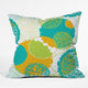 Karen Harris Brandywine Falls Citrus Incarnation Outdoor Throw Pillow