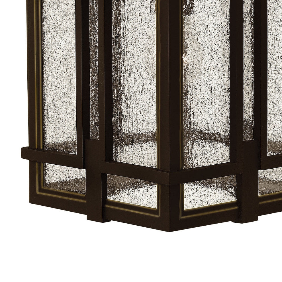 Hinkley Tucker Medium Wall Mount Lantern, Oil Rubbed Bronze