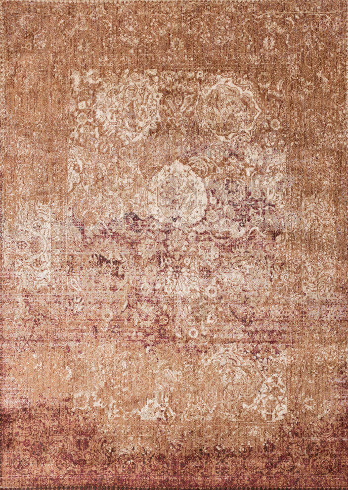 Copper and Ivory Anastasia Area Rug by Loloi, 13'x18'