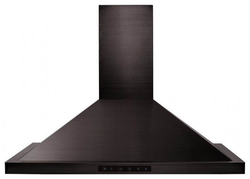 ZLINE 42" Convertible Vent Wall Range Hood in Black Stainless Steel