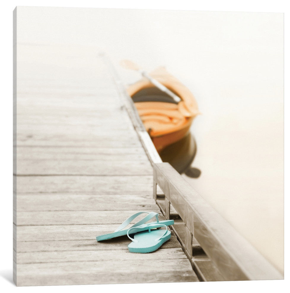 "Summer At The Lake" by Nicholas Bell Photography, 18x18x1.5
