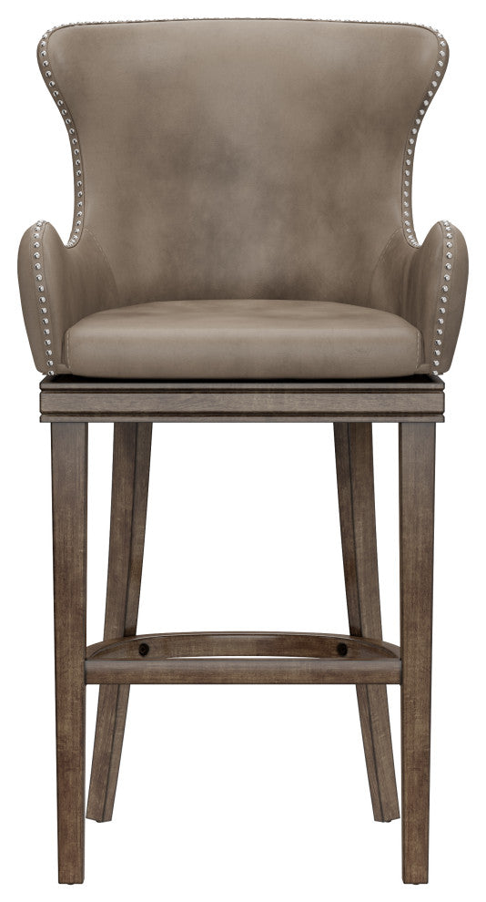 Hillsdale  Caydena Swivel Stool, Taupe, Barstool