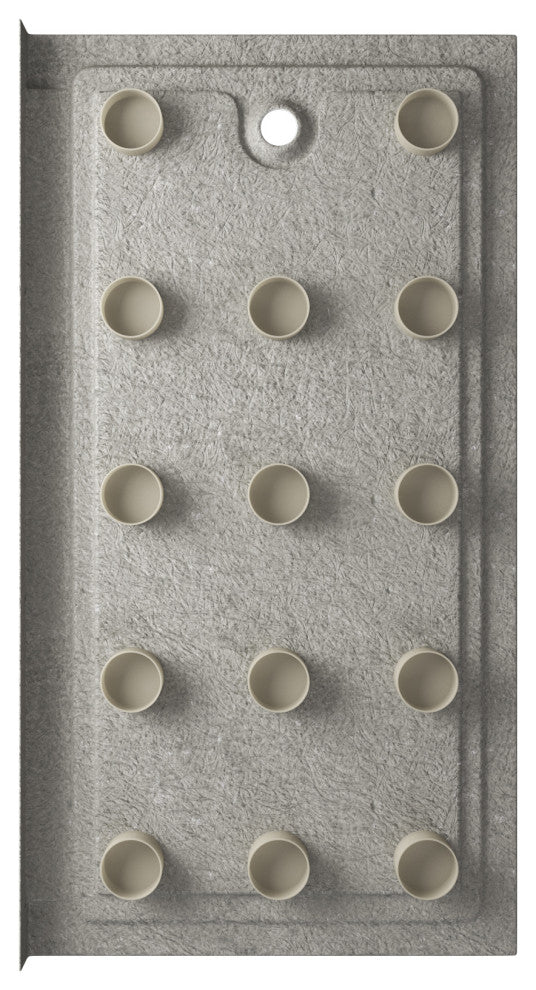 Shower Pan, 60"w X 32"d, Right