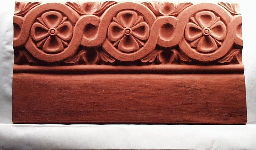 Braided Flowers Edging Stone Mold