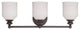 Melrose 3 Light Bath Bar, English Bronze