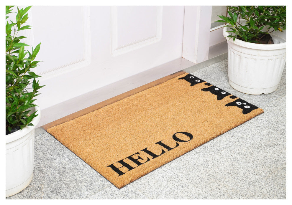 Calloway Mills Peeking Kitties Doormat