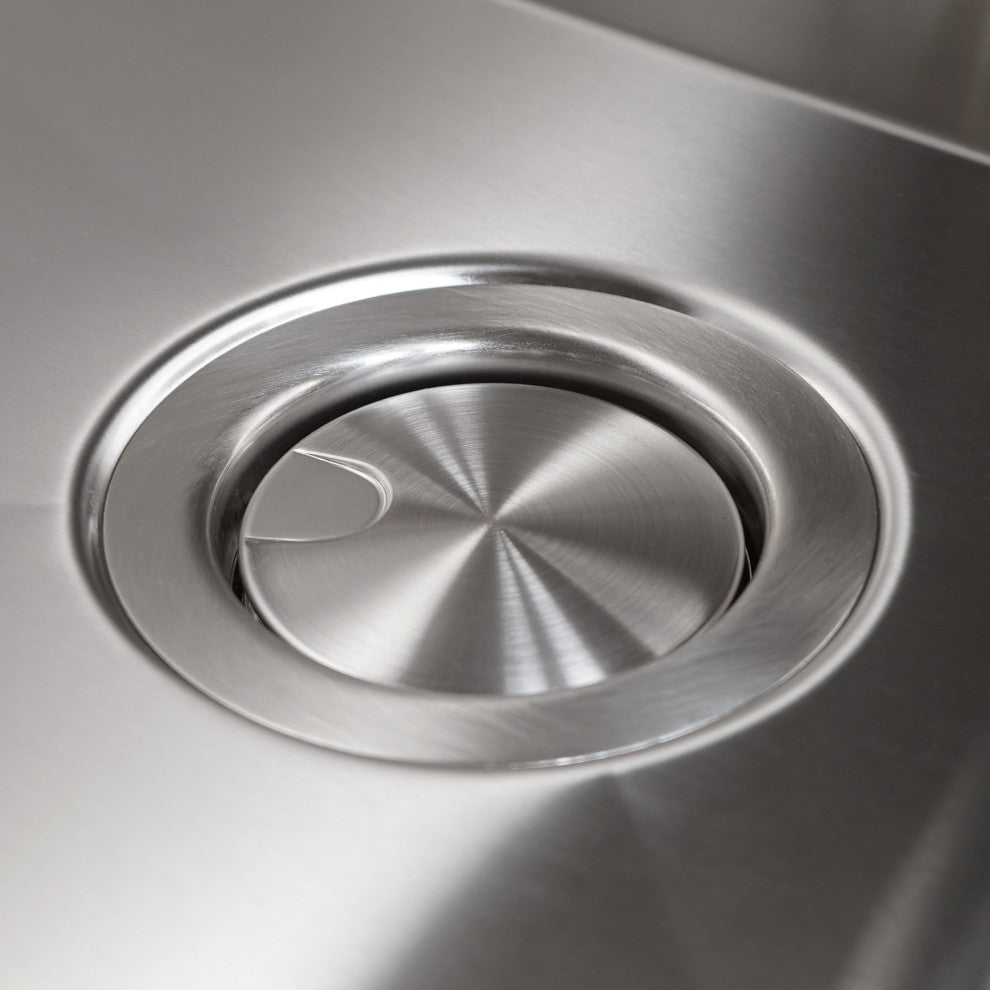 VersiDrain Assembly with FlipCap, Stainless Steel