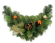 Unlit Copper Decorated Swag 64 Tips, 24"