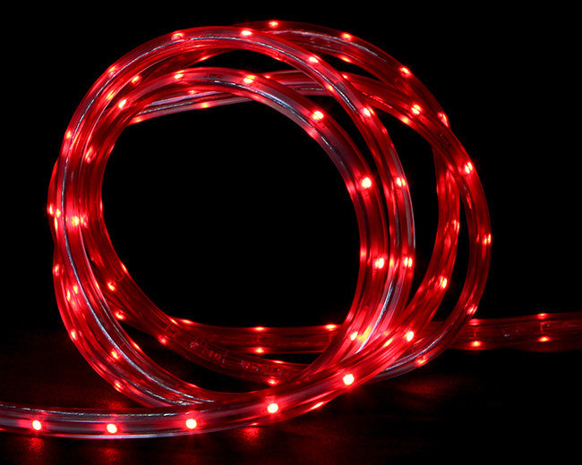 10' LED Indoor/Outdoor Christmas Linear Tape Lighting, Red