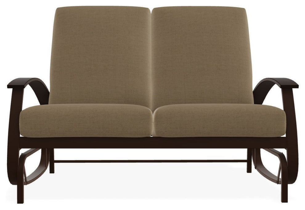 Belle Isle Cushion Deep Seating 2-Seat Glider, Wren/Kona