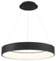 Corso 18" LED Pendant 3000K, Black, Black, 32", 3000k