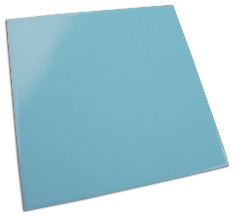 Monocolor Celeste Ceramic Floor and Wall Tile
