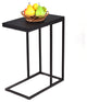 Costway Tray Sofa Side End Table Ottoman Couch Console Stand TV Lap Snack Black