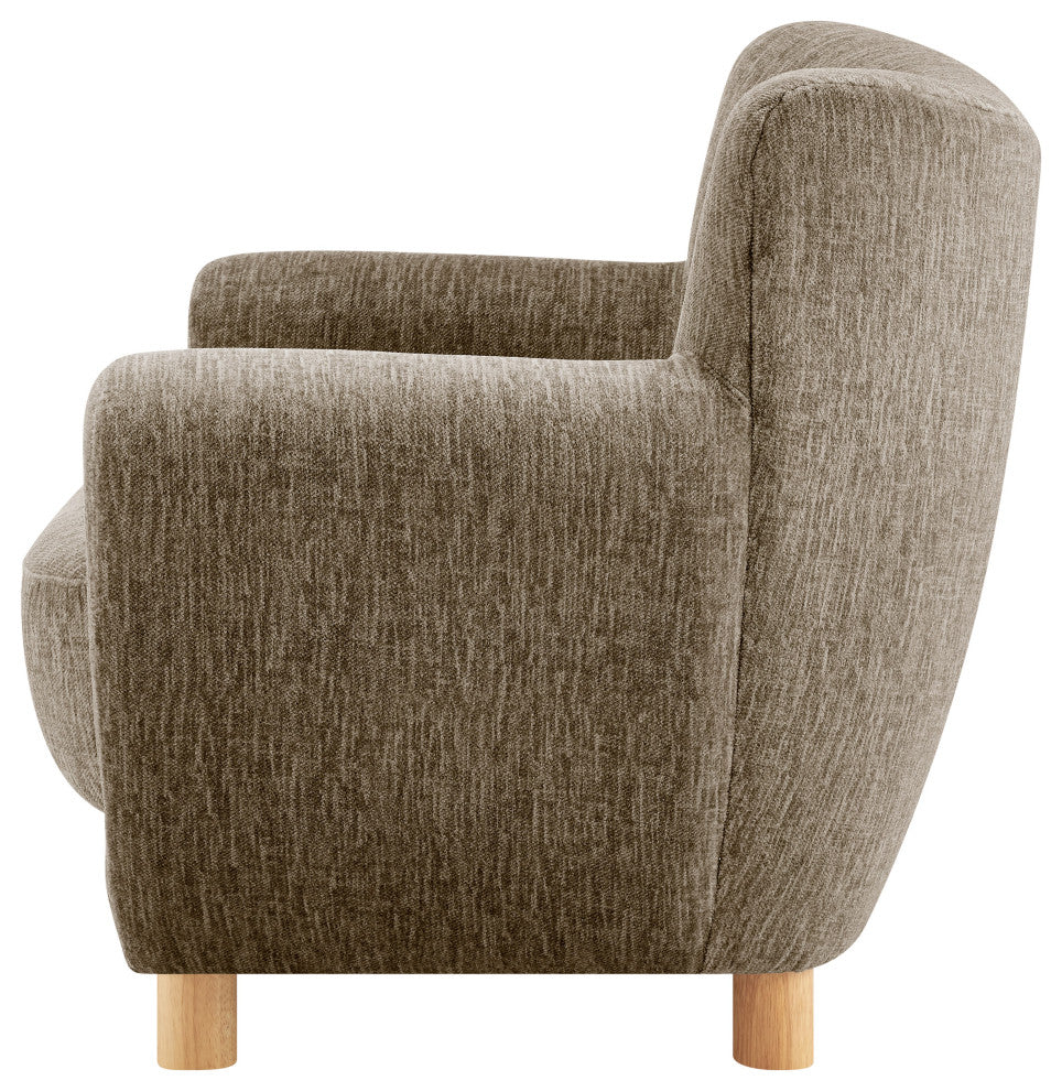 Bellamy Fabric Accent Arm Chair, Pasadena Taupe
