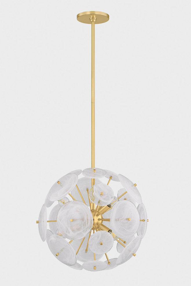 Mitzi Tamara Chandelier Aged Brass