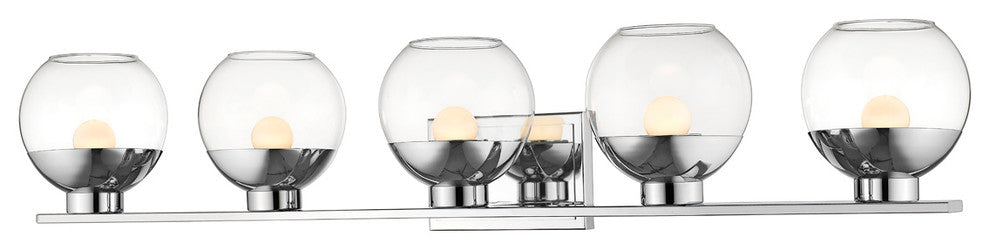 Osono 5 Light Vanity, Chrome