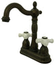 Kingston Brass 4" Centerset Bar Faucet, Oil Rubbed Bronze