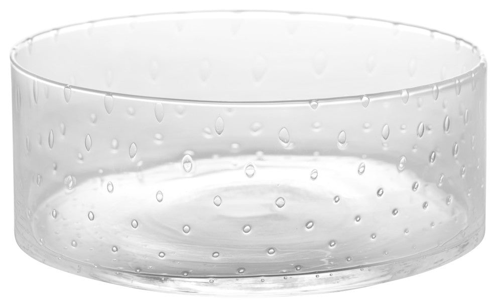 Seeded Classic Glass Salad Bowl, Short