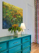 "Barley and Poppies B" Painting Print on Canvas by Chris Vest