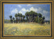 Gustave Loiseau Landscape with Poplars  Framed Premium Canvas Print, 18"x27"