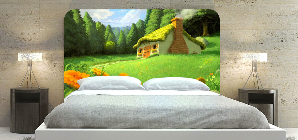"House" Headboard