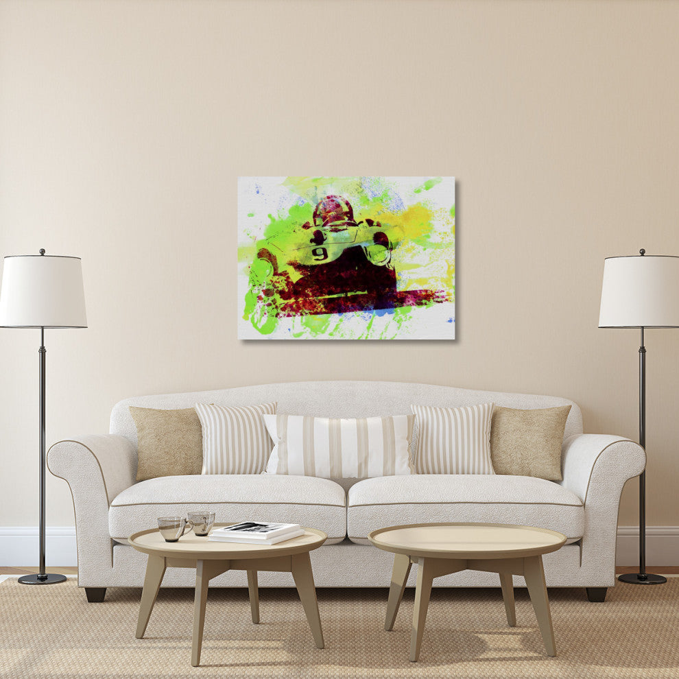 "Classic Ferrari on Race Track" Fine Art Print