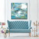 Tranquil Colors' Ready2HangArt Canvas by Leslie Owens, 40"x40"