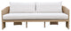 Alexa Cream Outdoor Sofa - Cream
