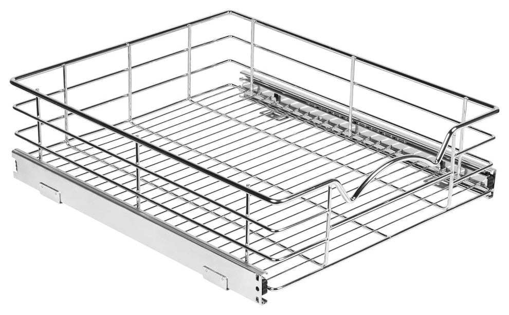 TARTO Heavy-Duty Pull Out Cabinet Organizer - Pantry Drawer Slide Out Caddy, 17"x21"