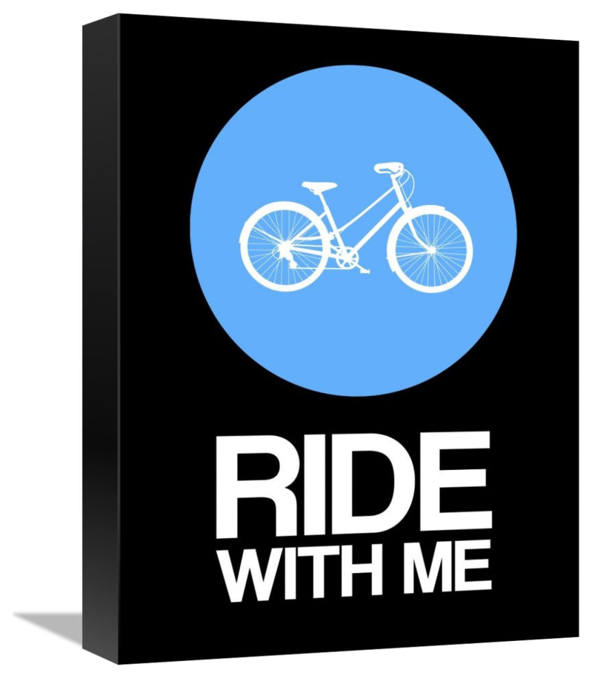 "Ride With Me Circle Poster 2" Fine Art Print