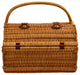 Yorkshire Picnic Basket For Four, Wicker and Gazebo