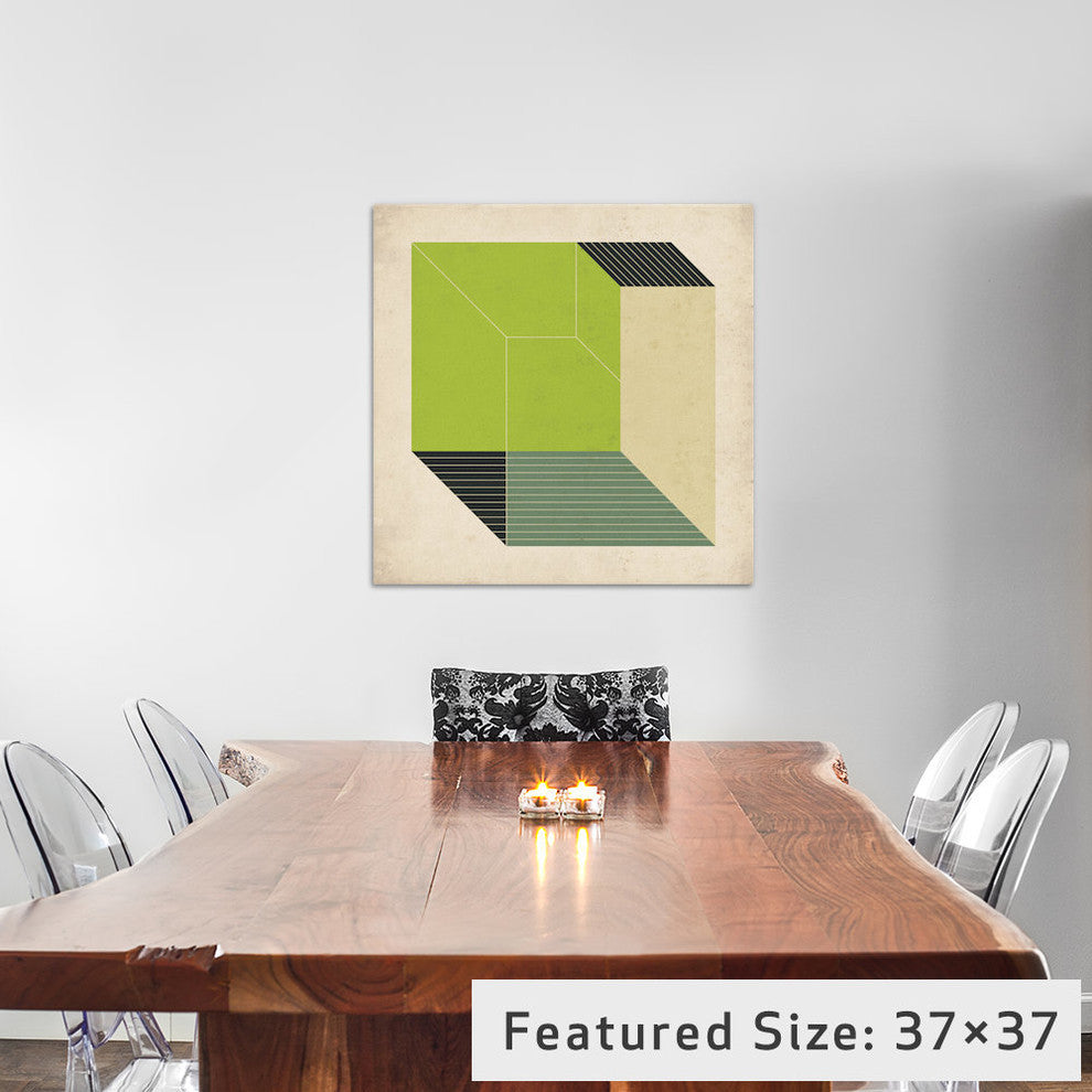 "Cubes XIII.V" by Jazzberry Blue, 18x18x1.5
