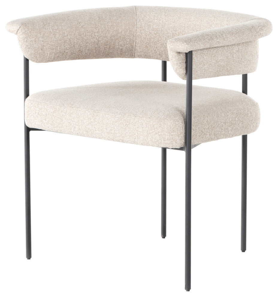 Carrie Dining Chair-Light Camel