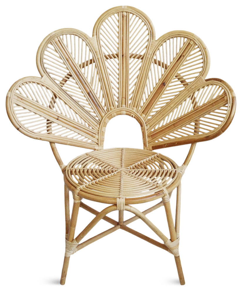 Bamboo Flower Chair